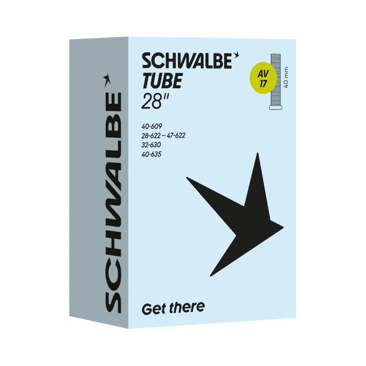 Schwalbe binnenband av17 28 28 47-622 635 - 40mm ventiel
