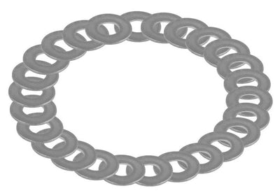 Anp plaat m5x12x0.7mm rvs ds a 25