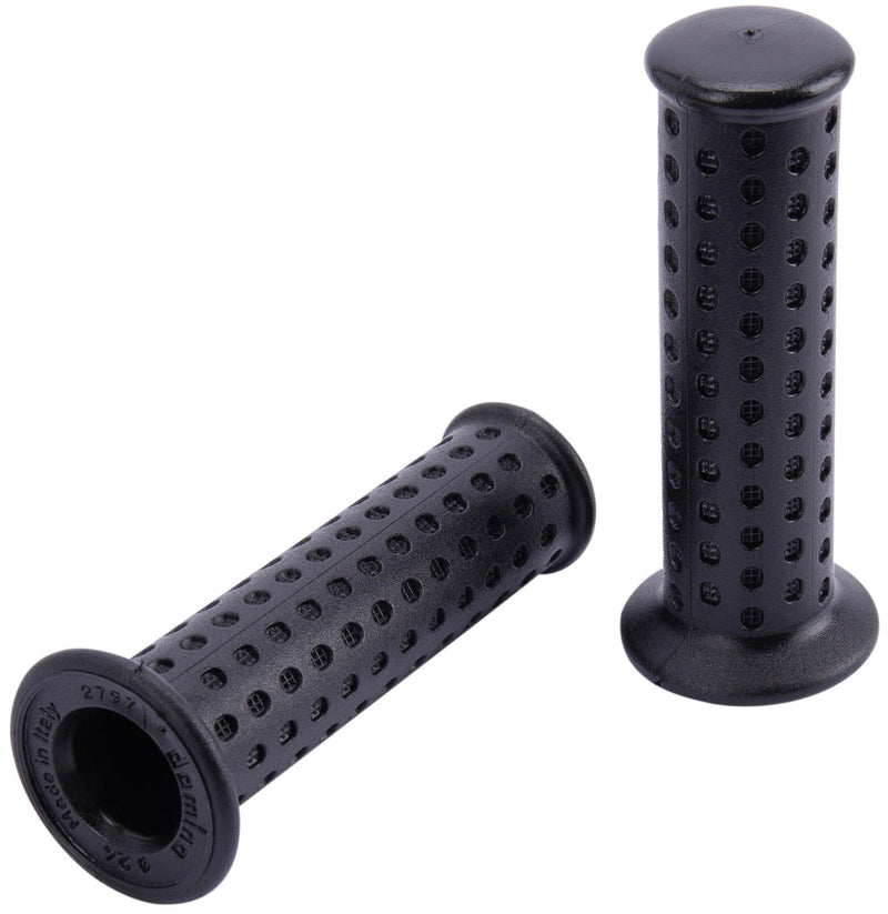 Domino rubber handvat piaggio style rubber grip 3031 sw 118mm closed