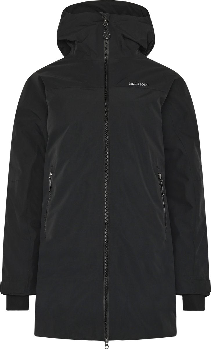 Didriksons marget wns parka dames outdoorjas - black 44