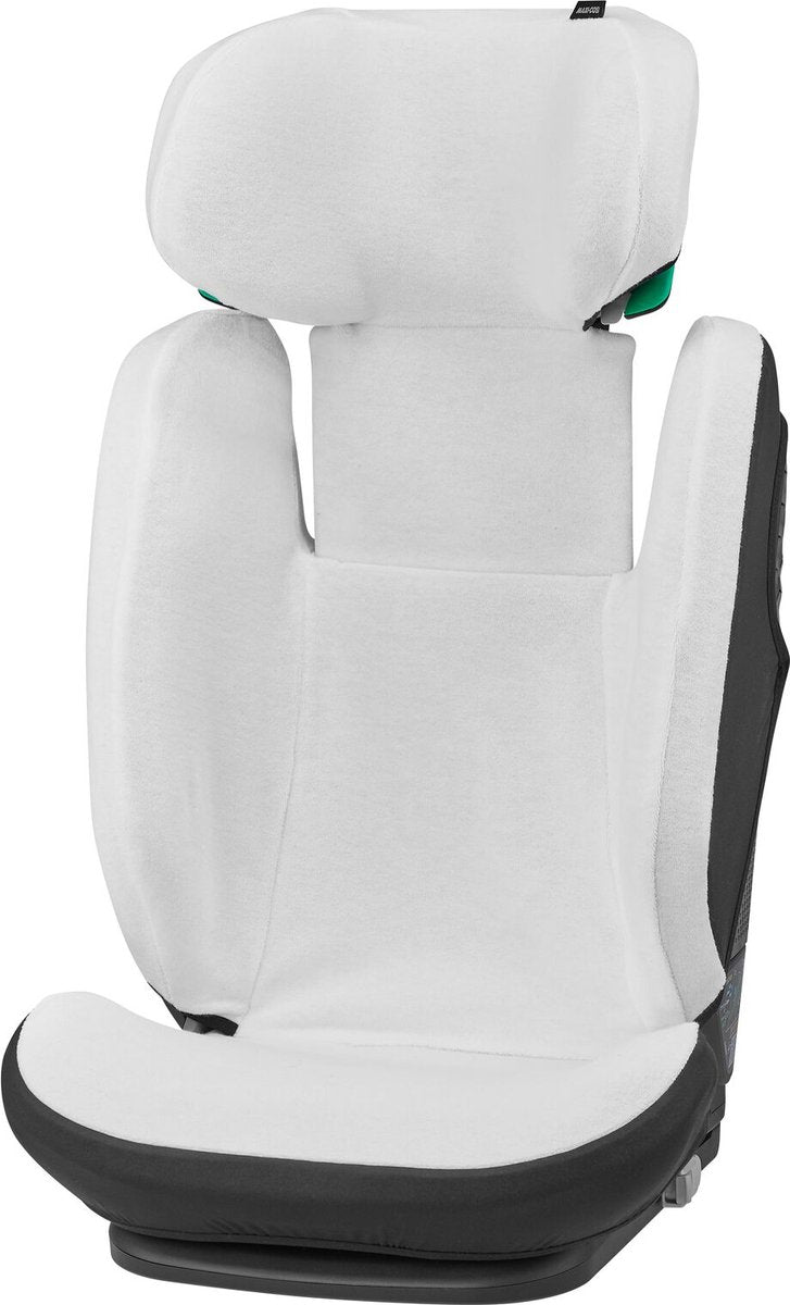 Maxi-cosi zomer autostoelhoes voor rodifix s pro i-size van biologisch katoen - kinderautostoelhoes - natural white