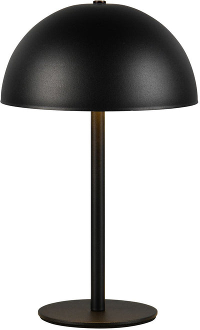 Rl live your light reality munoz - tafellamp - zwart mat - incl. 1x smd 1,3 w - 4-stappen touch - usb-aansluiting - oplaadbaar - snoerloos