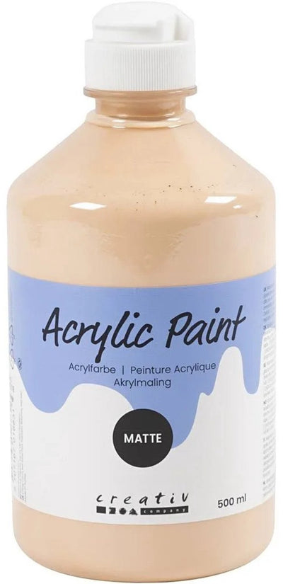 A-color acrylverf, 500 ml, lichtbeige
