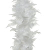 Decoris boa veer wit ø15x150cm