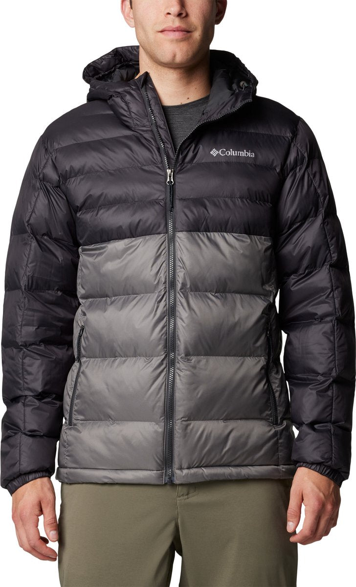 Columbia buck butte™ ii insulated hooded jacket heren outdoorjas - city grey, shark