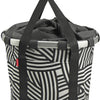 Klickfix rixen kaul shoppertas bikebasket shop.bag r k bikebasket zebra