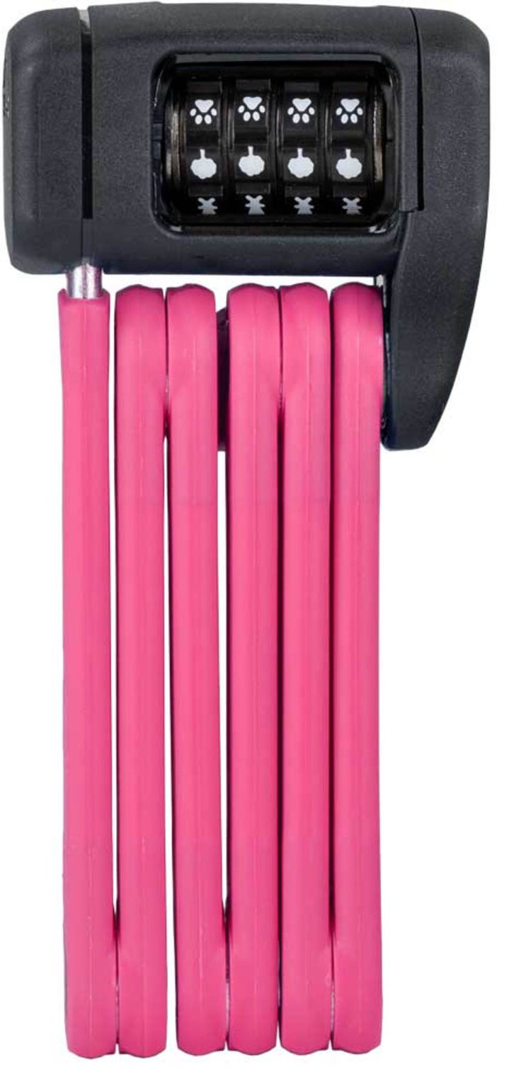 Abus Vouwslot Bordo Combo Lite Mini 6055C 60 Roze