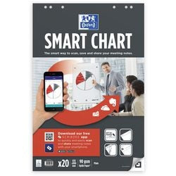 Flipoverpapier oxford smart chart wit pak 3 stuks