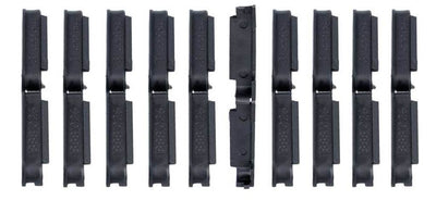 Unbranded anp framd afdekdop voor 3 kabels pvc zw ds a 10