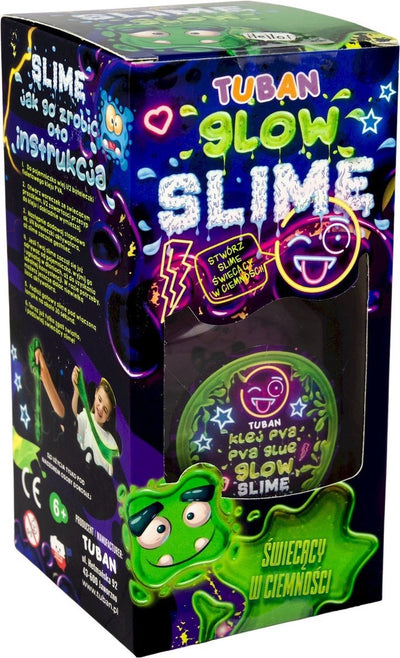 Tuban - kit – diy slime – glow in the dark