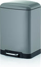 Kela afvalemmer rvs grijs, 12 l - | davino