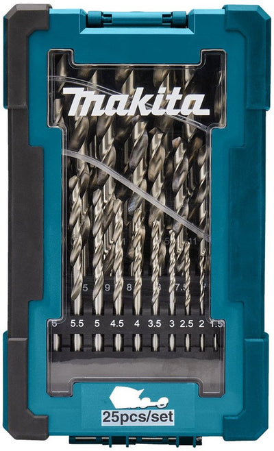 Makita metaalborenset 25-dlg hss-g - d-67555
