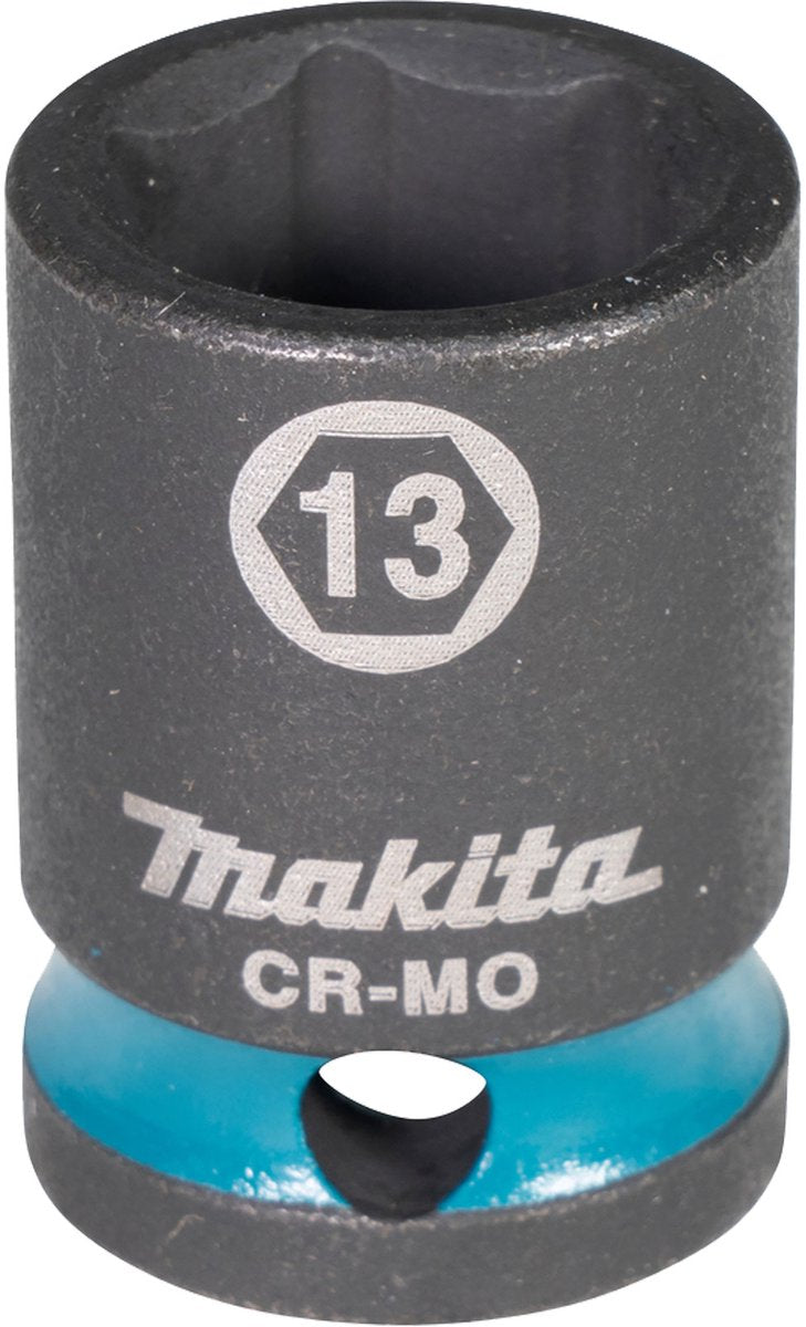 Makita 13 x 28 mm 3 8 impact black krachtdop - e-15942