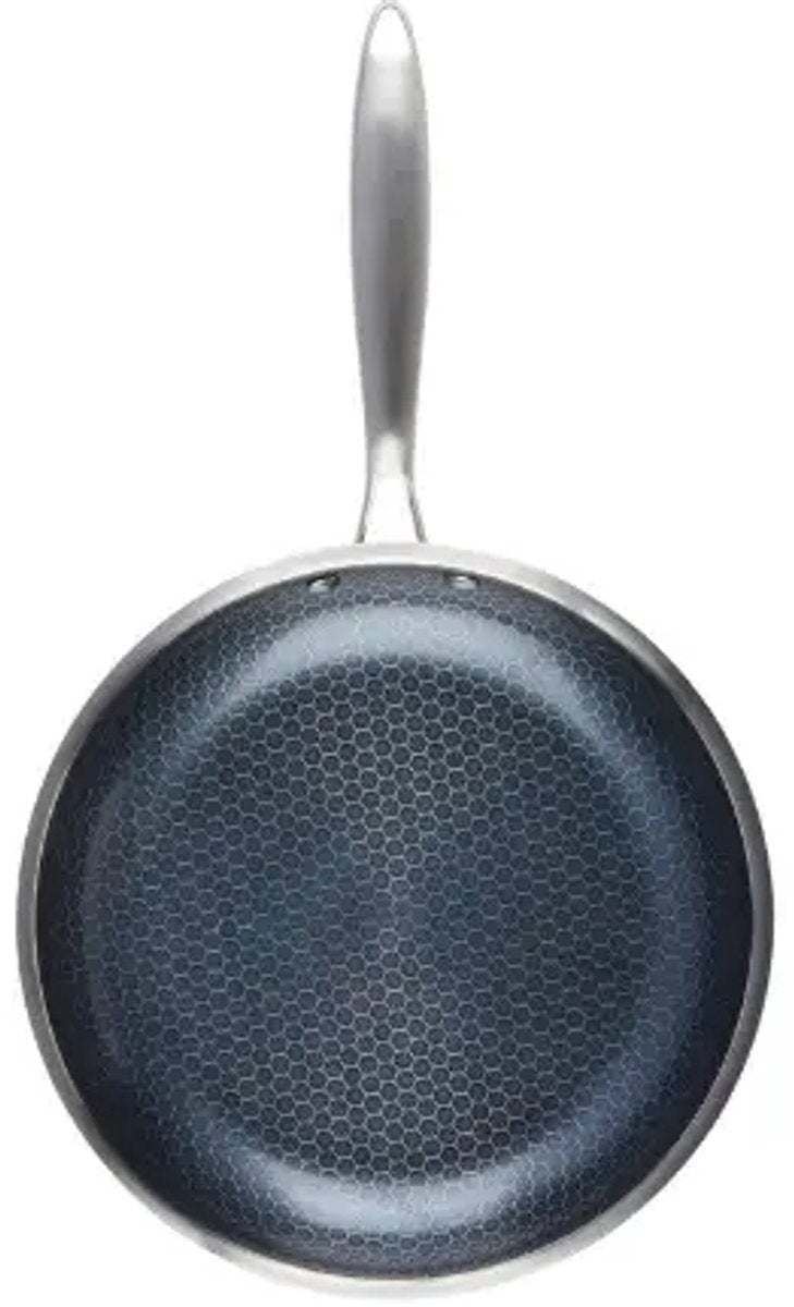 Evimo alpina – koekenpan – 3d inductie – gelijkmatige warmte door 3d-bodem – ø28 cm