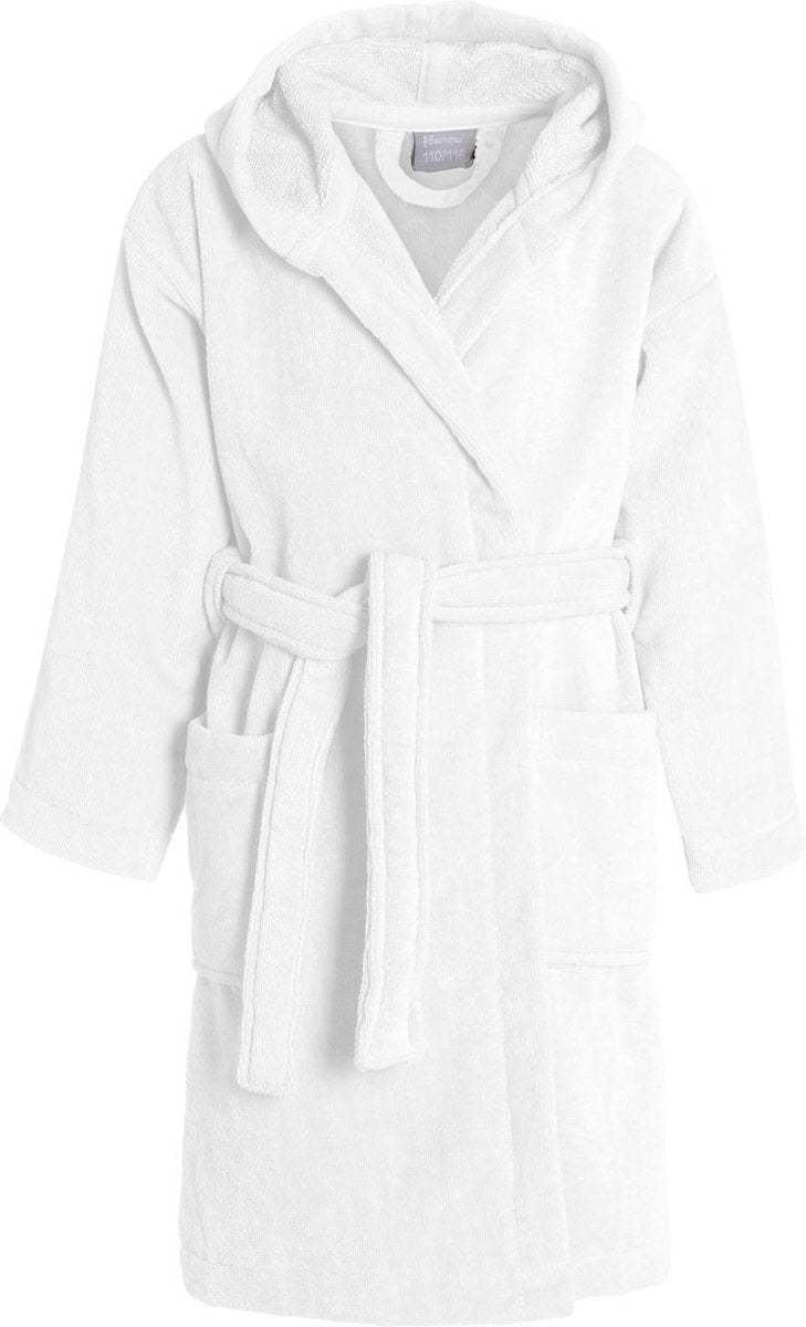 Seahorse - pure - kinderbadjas - wit - 146 152