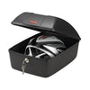 Topkoffer Polisport Luxe met quick release bagagedragerbevestiging - zwart