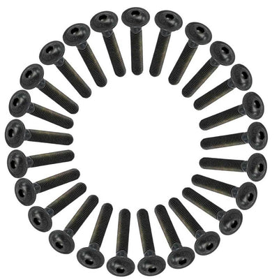 Bout m5x30 inbus iso7380-2 10.9 zinc zw ds a 25