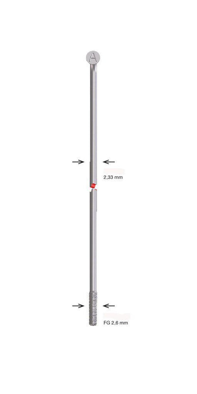 Spaken 190-13 Raggi ø2.33mm FG 2,6 - zink (144