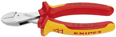 Knipex x-cut compacte zijsnijtang 73 06 160 kniptang (geel)