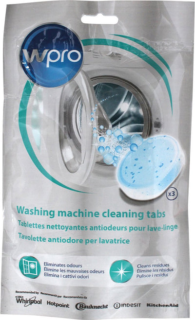 Wpro wasmachine reinigingstabletten 3 stuks