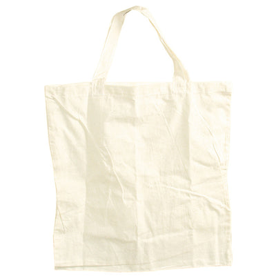Goki katoenen draagtas xl - blanco