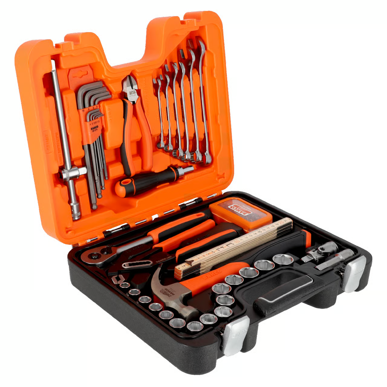 Bahco doppen-gereedschap set 1 4 + 1 2 | 71-delig - s71mix