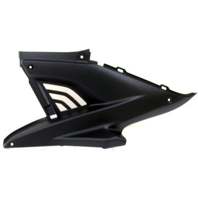 Edge motorscherm z kap links yamaha aerox tot bj. 2014 mat zwart