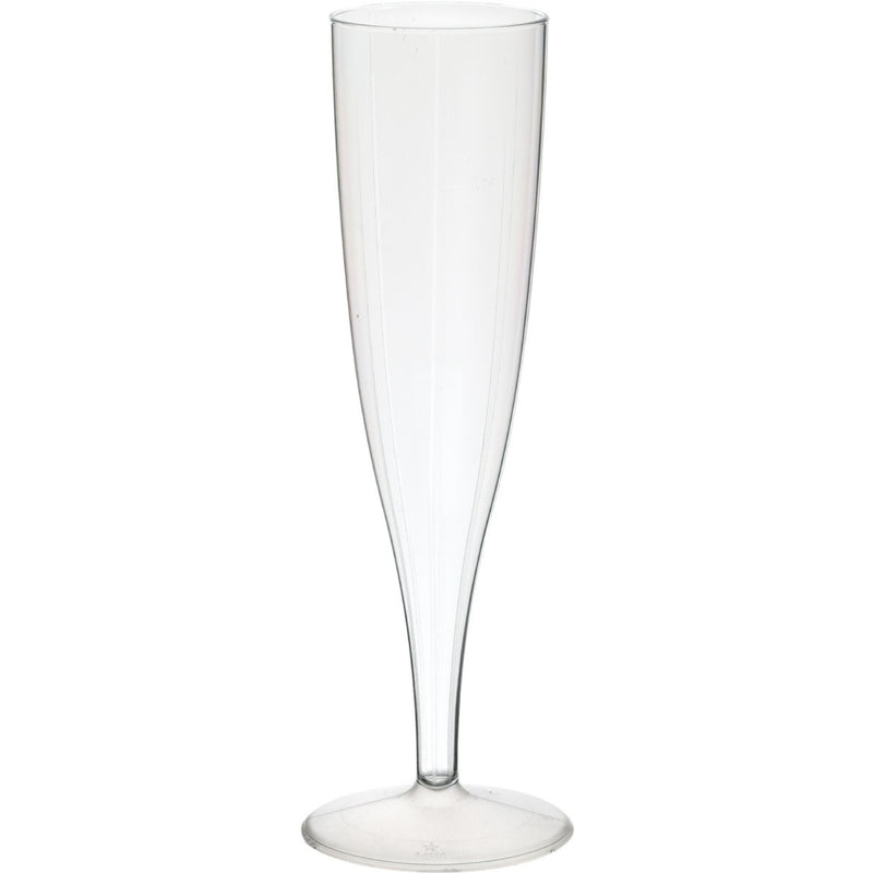 Duni crystallo champagneglazen 13.5 cl 10 stuks transparant