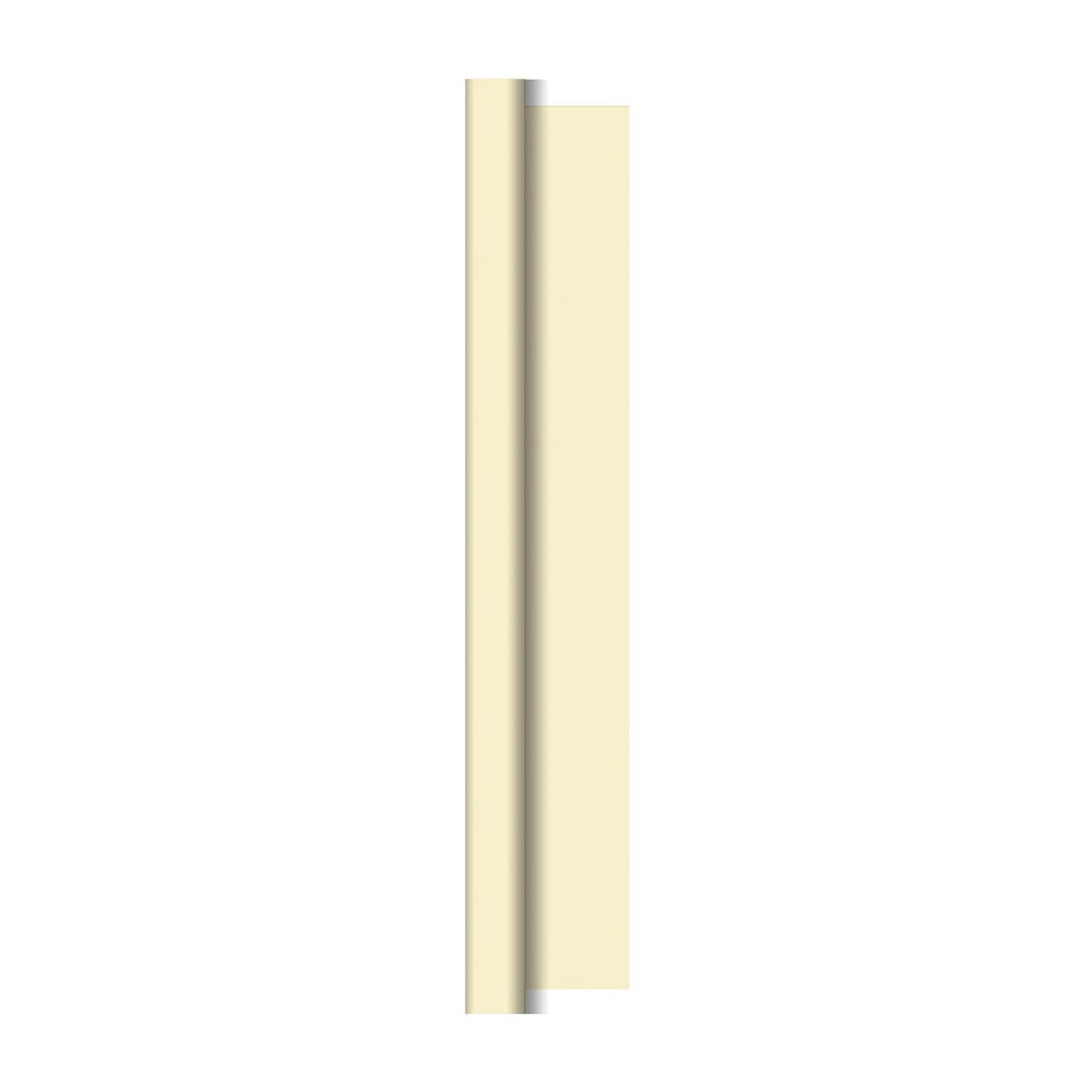 Duni cel damast tafelkleed op rol 1,18x5m creme