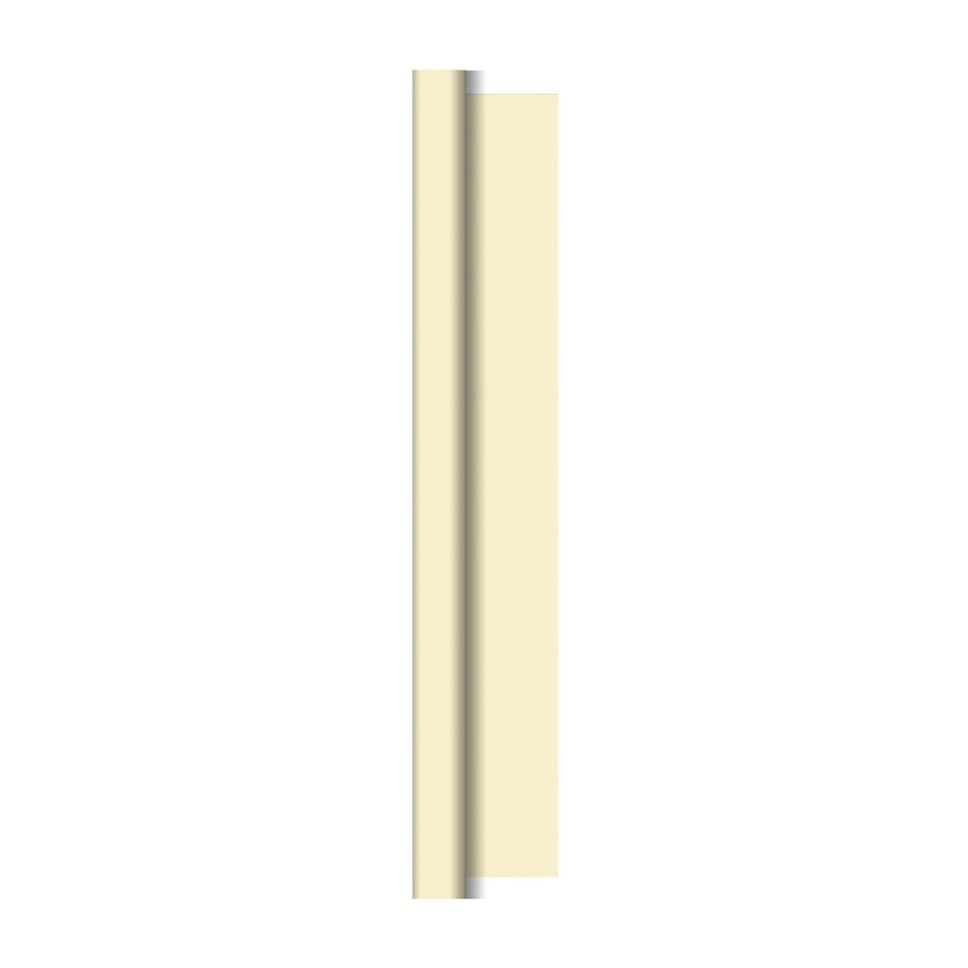 Duni cel damast tafelkleed op rol 1,18x5m creme