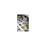 Duni cel damast tafelkleed op rol 1,18x5m creme - afbeelding 2