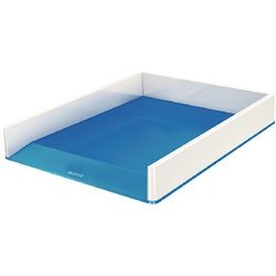 Leitz brievenbak wow polystyreen 267x336x49mm a4 blauw