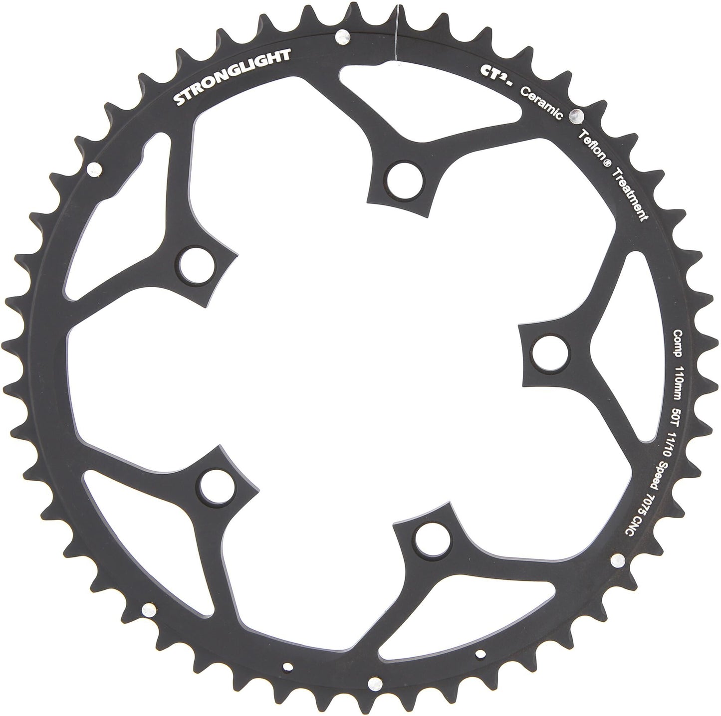 Stronglight kettingblad ct2 chain ring strongl.ct2 110mm 50t b