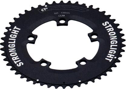 Stronglight kettenblatt crono time trial chain ring strongl. cromo time trial 110mm52z