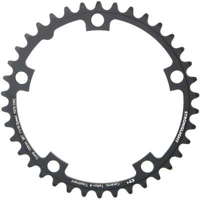 Stronglight kettenblatt ct2 chain ring strongl.ct2 38t alu black