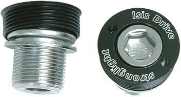 Stronglight kurbelschraube m15 crank screw strongl. pair f.isis drive