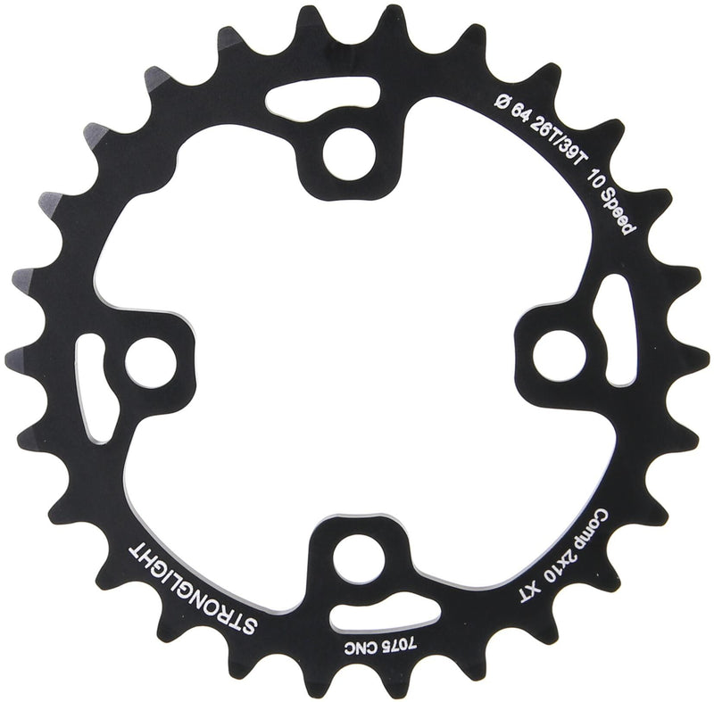 Stronglight kettenblatt mtb chain ring mtb 26 (39)t