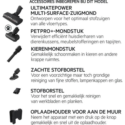 Aeg ap71ab14ug accu steelstofzuiger grijs zwart