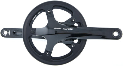 Shimano kettenradgarnitur alfine fc-s501 crankset shim.alfi.fcs501 42t.170mm ht2 1sp bl.