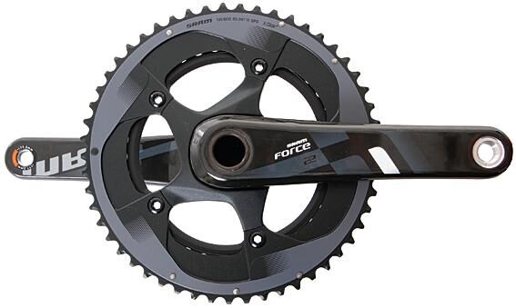 Sram kettenradgarnitur force 22 crankset force 22 gxp 53 39t 175mm