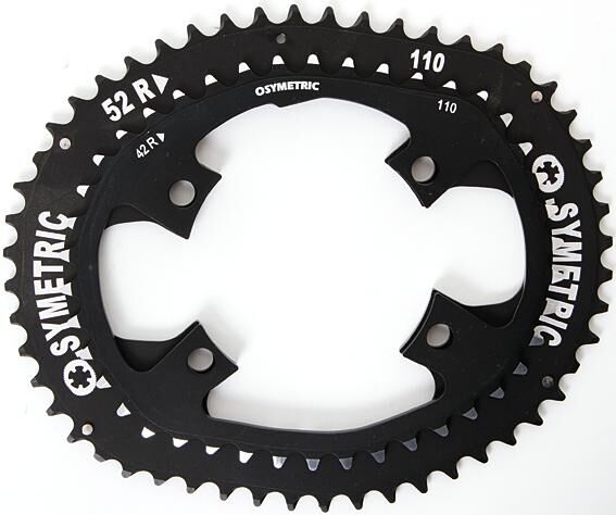 O.symetric kettingblad chain ring 38 52t kit