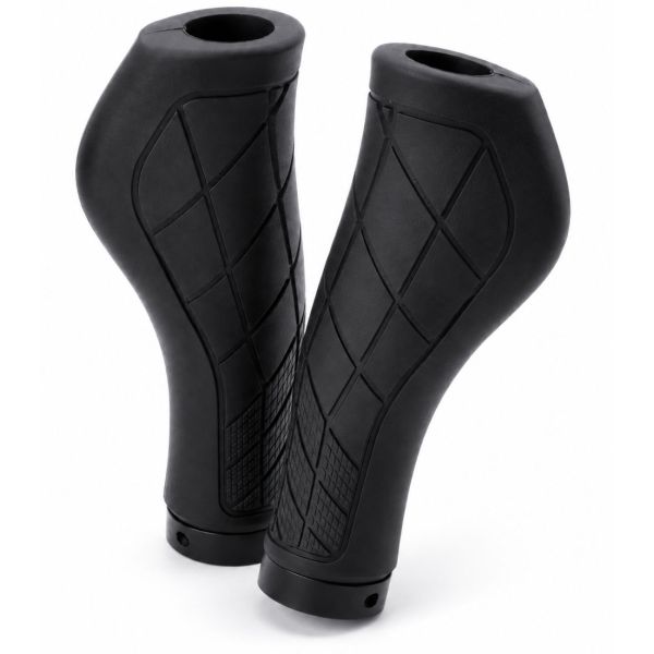 Edge Ergo City handvatten - 136mm - fiets - zwart