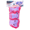 Alert sport skate beschermset kinderen 3 delig (maat s) roze | 2 stuks