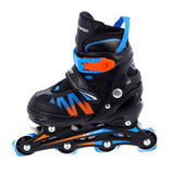 Alert inline skates maat 31-34 blauw oranje zwart - afbeelding 1