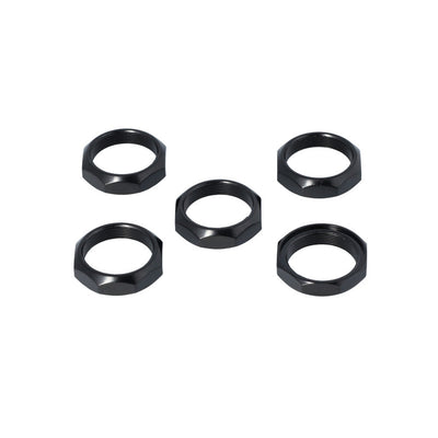 Hzb Balhoofdmoer 1-1 8 inch 25.4 mm oversized zwart 5 stuks 6500052