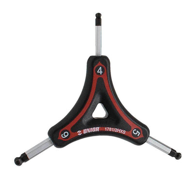 Unior grs inbussleutel y bolkop 4 5 6mm