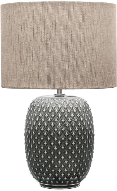 Pauleen led tafellamp pretty classy - e27 - max. 60w - wookamer, slaapkamer eetkamer - grijs beige