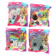 Pluchiez bal bouncing furry friend 30cm animals assorti | 4 stuks