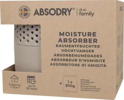 Absodry duo family bag series 3 nougat
