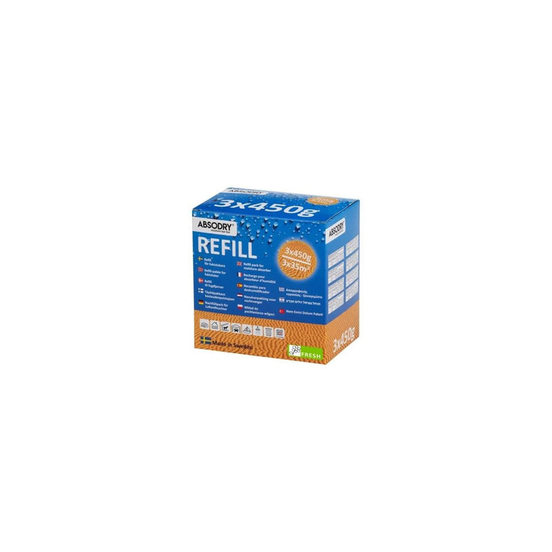 Absodry classic refill 3x450gr fresh